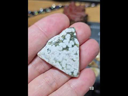 #18 Orbital Agate Druzy Slice