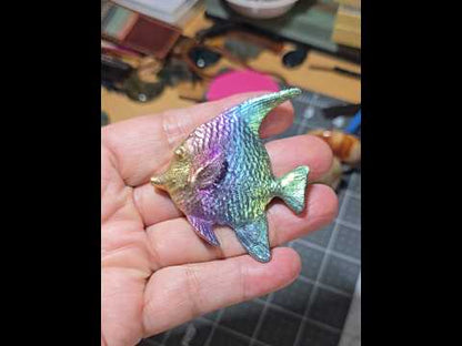 Bismuth Fish Carving