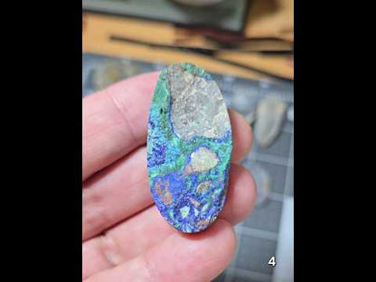 #4 Azurite Malachite Druzy