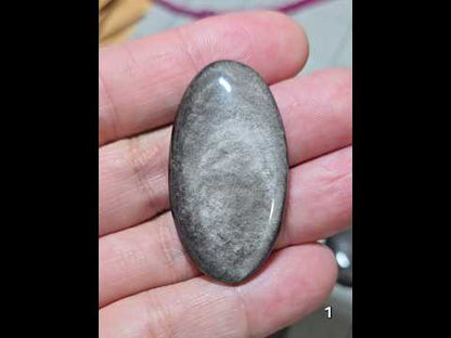 #1 Silver Sheen Obsidian