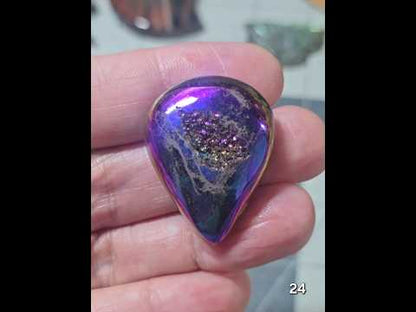 #24 Titanium Window Druzy