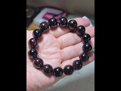 13-14mm Garnet Bracelet