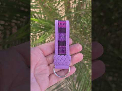 Iris Artisan Fabric and Leather