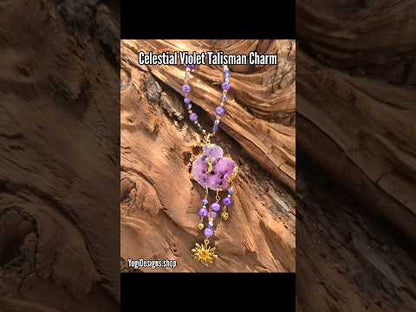 Celestial Violet Talisman Charm