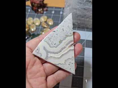 #1 Crazy Lace Agate Slice