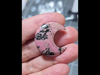 #4 Rhodonite Moon