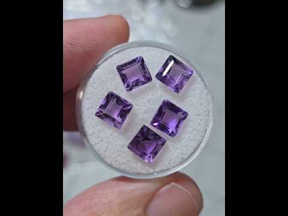Faceted Amethyst