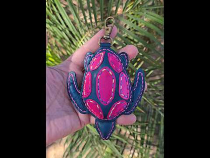 Bubblegum Rebellion Leather Turtle