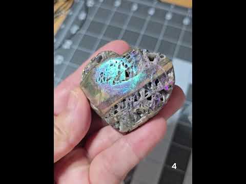 #4 Angel Aura Sphalerite Druzy Heart