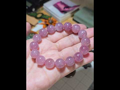 13mm Madagascar Rose Quartz Bracelet