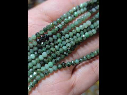 4mm Emerald Bead Strand