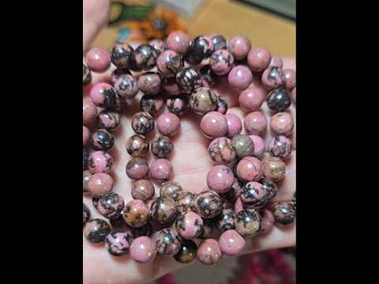 8mm Rhodonite Bracelet