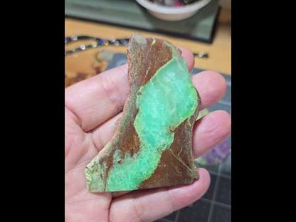 #1 Australian Chrysoprase Slice