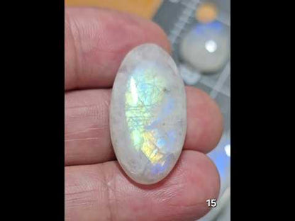 #15 Rainbow Flash Moonstone