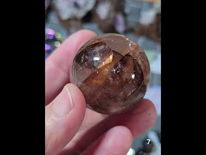 #7 Fire Quartz Sphere