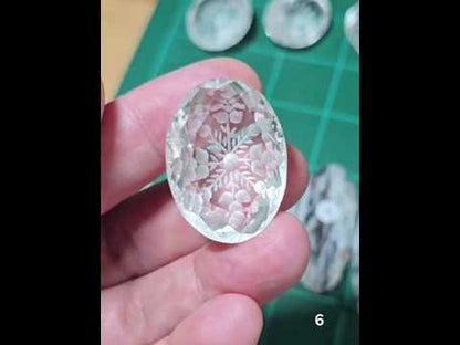 #6 Intaglio Engraved Quartz
