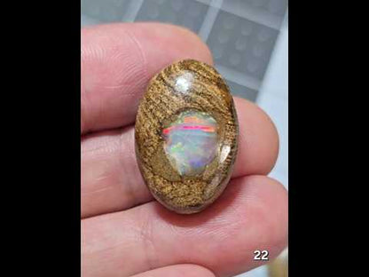#22 Ethiopian Inlay Boulder Opal