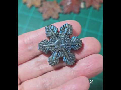 #2 Labradorite Snowflake