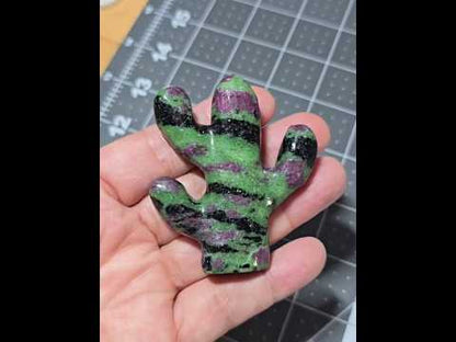 Ruby Zoisite Cactus