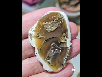 #19 Druzy Agate Slice