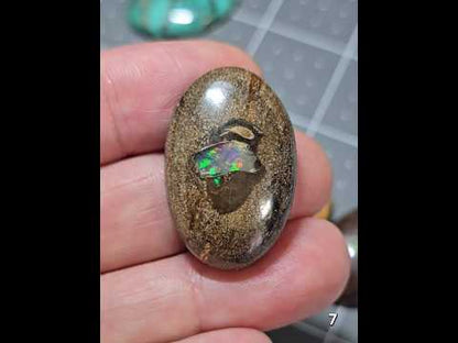 #7 Ethiopian Inlay Boulder Opal