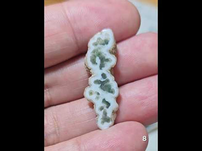 #8 Moss Agate Stalactite Slice