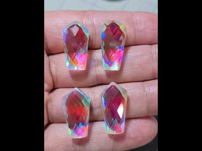 Faceted Aura Quartz
