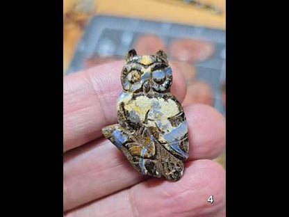 #4 Carved Boulder Opal