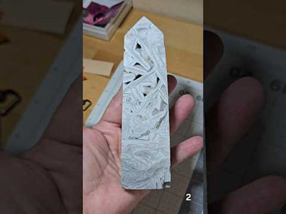 #2 Mexican Crazy Lace Agate Druzy Tower