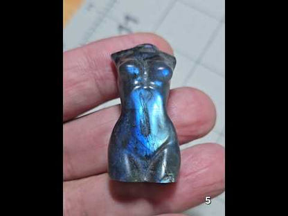 #5 Labradorite Female Body Sculpture