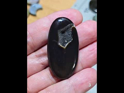 #3 Black Druzy Agate