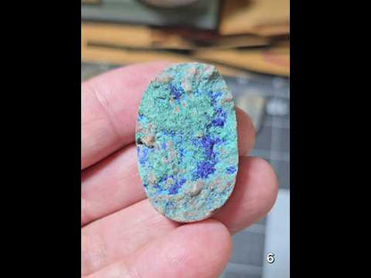 #6 Azurite Malachite Druzy