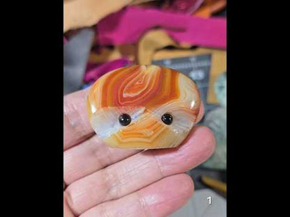 #1 Sardonic Stone Sprites – Sardonyx Carvings