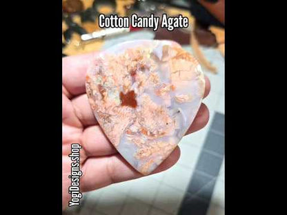 #1 Cotton Candy Agate - Statement Piece