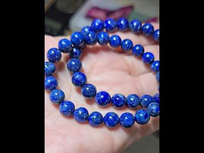 8mm Lapis Lazuli Bracelet