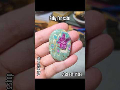 Ruby Fuchsite - Statement Piece
