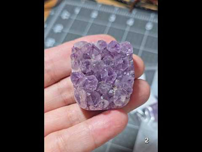 #2 Amethyst Druzy Cabochon