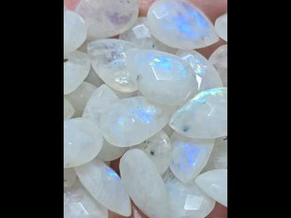 Faceted Rainbow Moonstone