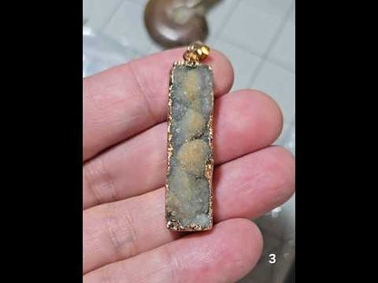 #3 Desert Druzy Pendant