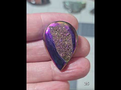 #25 Titanium Window Druzy