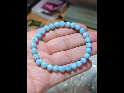 7mm Larimar Bracelet