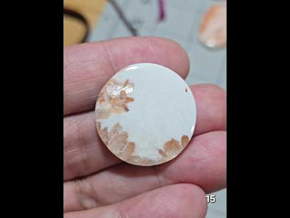 #15 Scolecite with Peach Stilbite