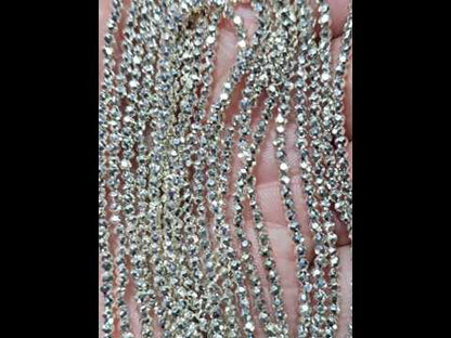Champagne Silver Crystal AB
