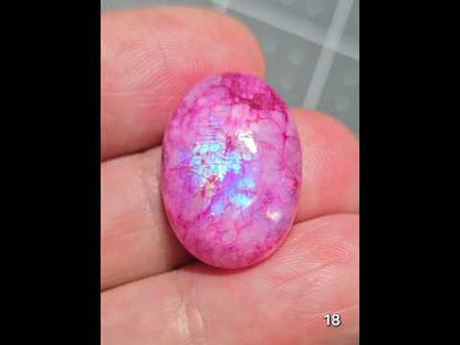 #18 Pink Dyed Moonstone