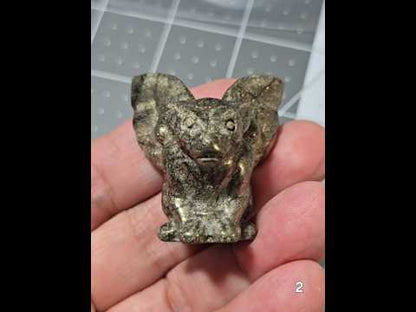 #2 Gold Pyrite Gargoyle