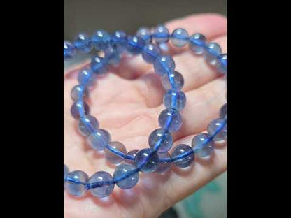 8mm Blue Fluorite Bracelets/Beads