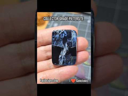 #24 Collector-Grade Pietersite Statement Cabochon