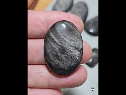 #7 Silver Sheen Obsidian