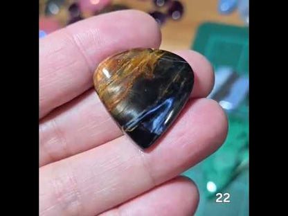 #22 Collector Pietersite – 35.96ct Statement Cabochon