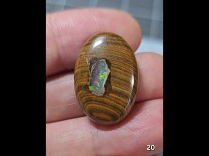 #20 Ethiopian Inlay Boulder Opal